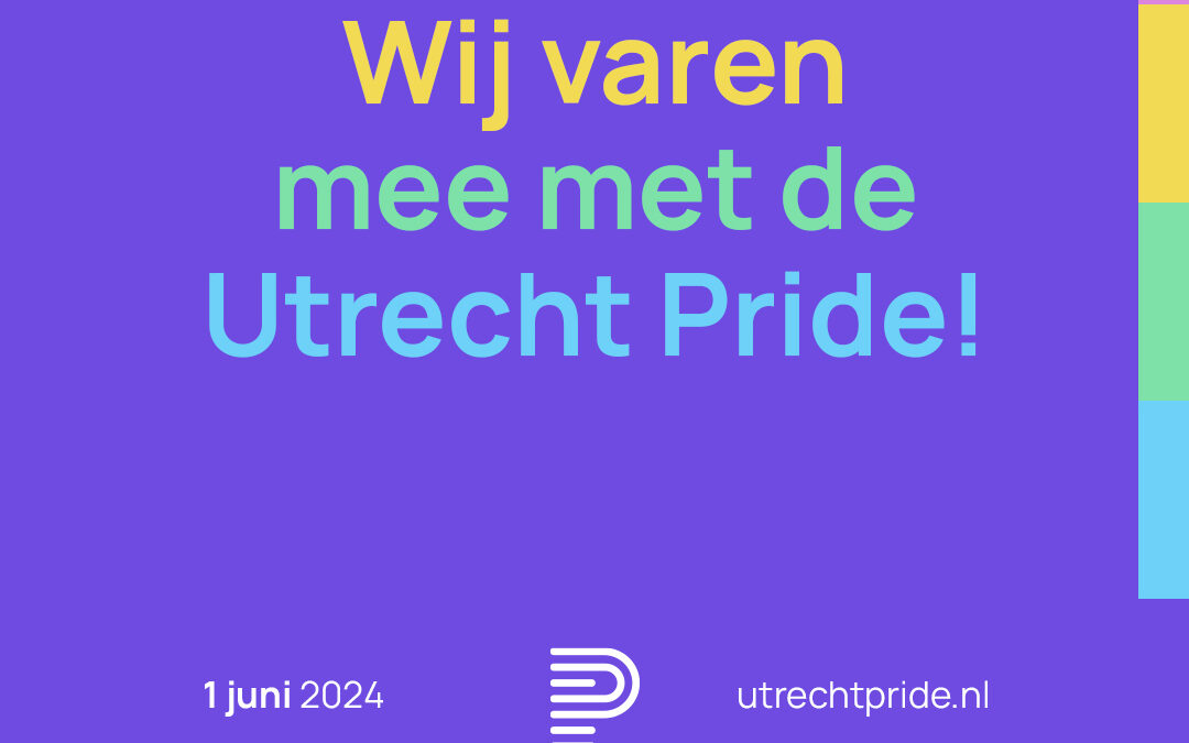Wij varen mee met de Utrecht Pride 2024