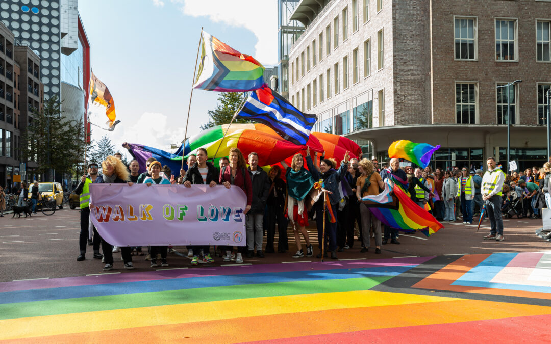 Walk of Love 2024: van Jaarbeursplein naar Domplein