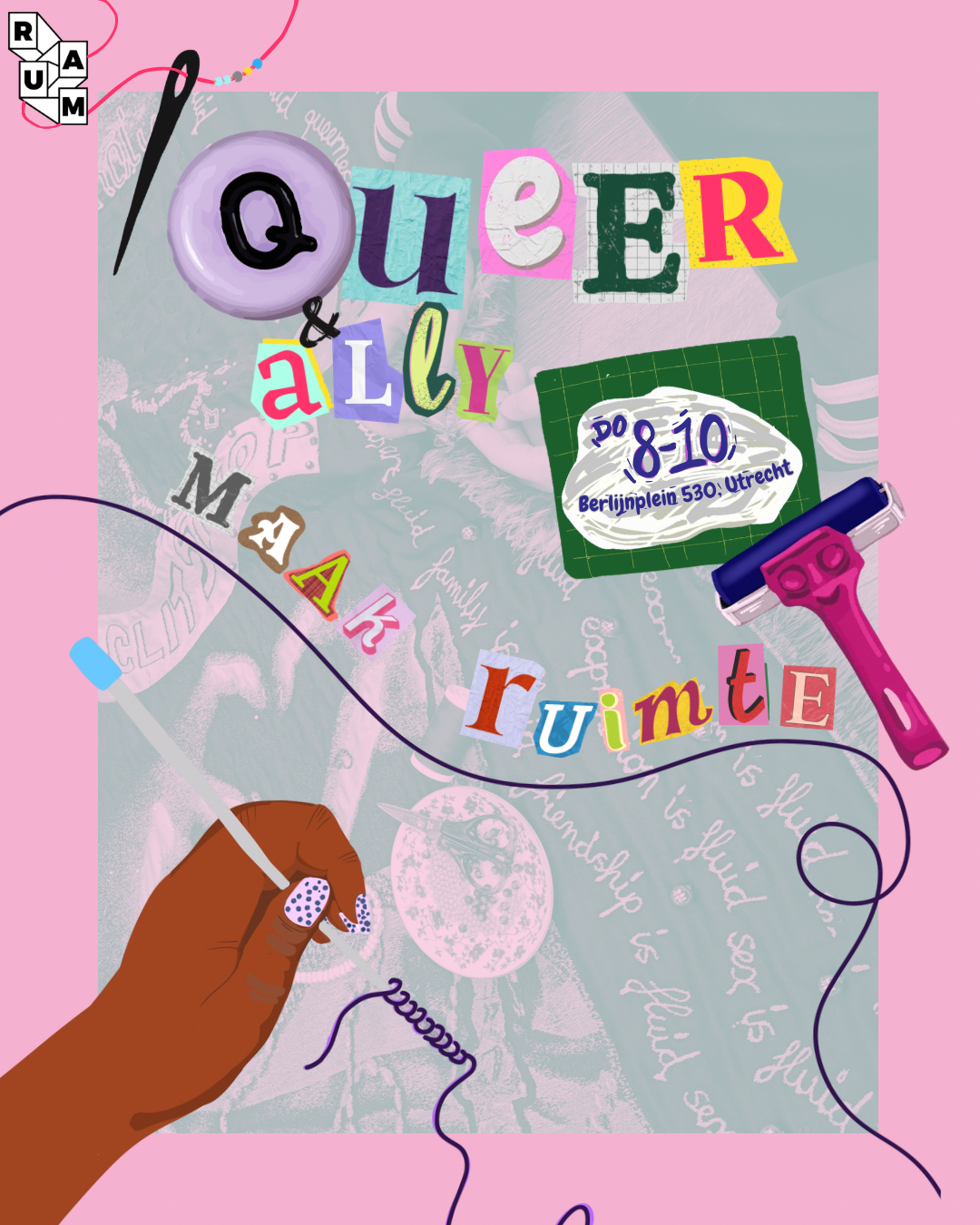 Queer (%26amp;Ally) Maakruimte in Utrecht Queer Culture Festival, Utrecht